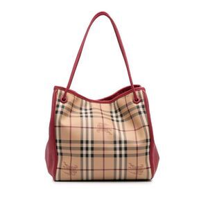 Pre Loved burberry Women Brown Tote Bags